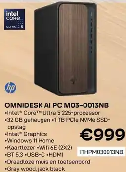 CompuDeals Hp omnidesk ai pc m03-0013nb aanbieding
