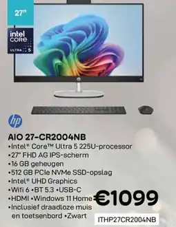 CompuDeals Hp aio 27-cr2004nb aanbieding