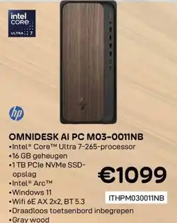 CompuDeals Hp omnidesk ai pc m03-0011nb aanbieding