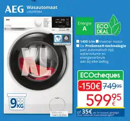 Eldi AEG Wasautomaat LR63RE944 aanbieding
