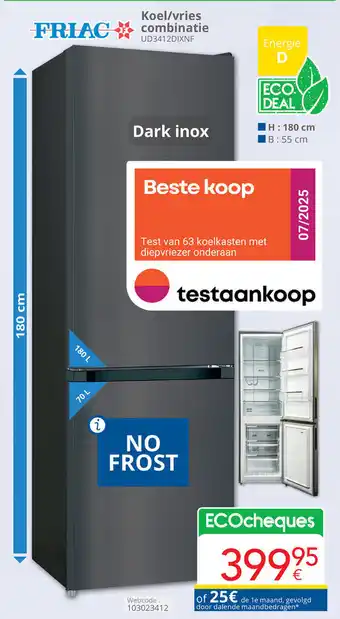 Friac Koel / Vries Combinatie