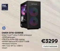 CompuDeals Hp Omen gt16-0055nb aanbieding
