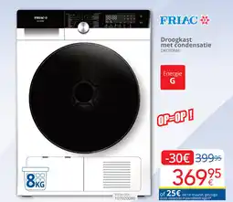 Eldi Friac Droogkast met condensatie DKC0086E aanbieding