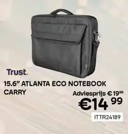 CompuDeals Trust 15.6" Atlanta eco notebook Carry aanbieding