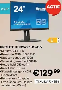CompuDeals Prolite xub2493hs-b6 aanbieding