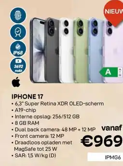 CompuDeals Iphone 17 aanbieding