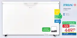 Eldi Friac Diepvriezer BDV4003D aanbieding