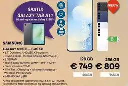 CompuDeals Samsung Galaxy s25fe - sus731 aanbieding