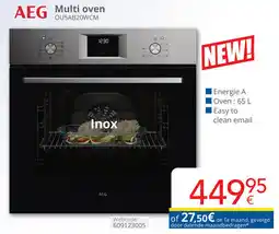 Eldi AEG Multi oven OU5AB20WCM aanbieding