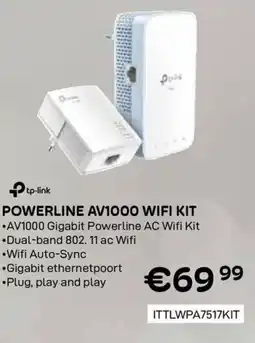 CompuDeals Powerline av1000 wifi kit aanbieding