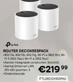 CompuDeals Router Decox553pack aanbieding