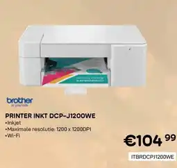 CompuDeals Brother Printer inkt dcp-j1200we aanbieding
