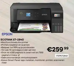 CompuDeals Epson Ecotank et-2840 aanbieding