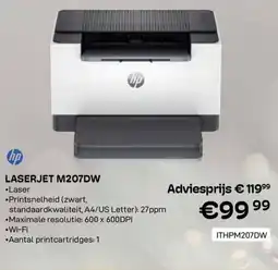 CompuDeals Hp Laserjet m207dw aanbieding
