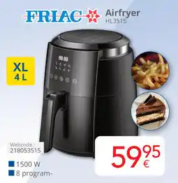 Eldi Friac Airfryer HL3515 aanbieding