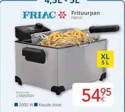 Eldi Friac Frituurpan F501IX aanbieding