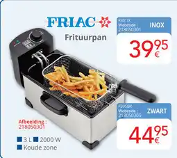Eldi Friac Frituurpan F301IX aanbieding