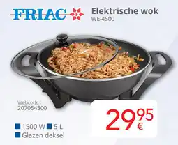 Eldi Friac Elektrische wok WE-4500 aanbieding