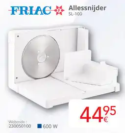 Eldi Friac Allessnijder SL-100 aanbieding