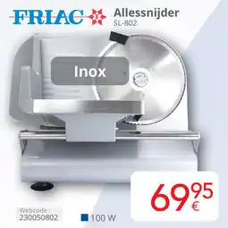 Eldi Friac Allessnijder SL-802 aanbieding