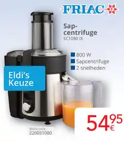 Eldi Friac Sapcentrifuge SC1080 IX aanbieding