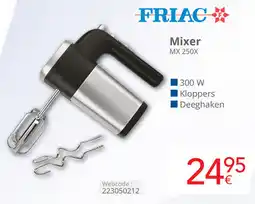 Eldi Friac Mixer MX 250X aanbieding