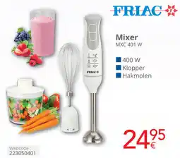 Eldi Friac Mixer MXC 401 W aanbieding