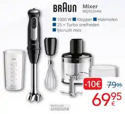 Eldi Braun Mixer MQ55254M aanbieding