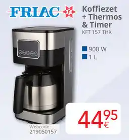 Eldi FRIAC Koffiezet + Thermos & Timer aanbieding