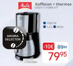 Eldi Melitta Koffiezet + thermos aanbieding