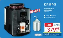 Eldi Krups Espresso full automatic EA816B70 aanbieding