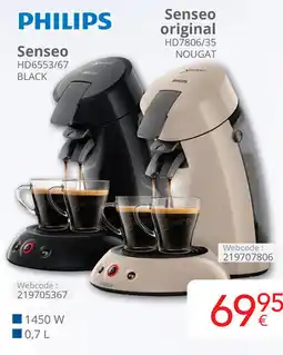Eldi Philips Senseo en Senseo original aanbieding