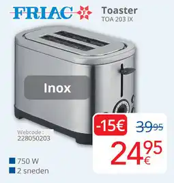 Eldi Friac Toast TOA 203 IX aanbieding