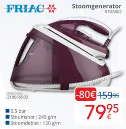 Eldi Friac Stoomgenerator STG6502 aanbieding