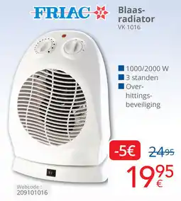 Eldi Friac Blaas Radiator VK1016 aanbieding