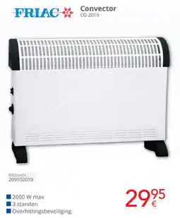Eldi Friac Convector CO 2019 aanbieding