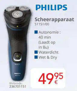 Eldi Philips Scheerapparaat aanbieding