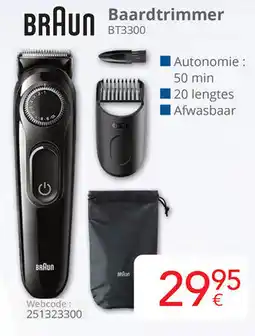 Eldi Braun Baardtrimmer aanbieding