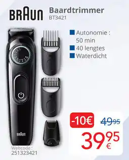 Eldi Braun Baardtrimmer aanbieding