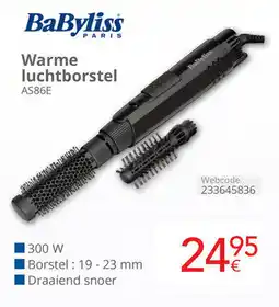 Eldi BaByliss Warme luchtborstel aanbieding