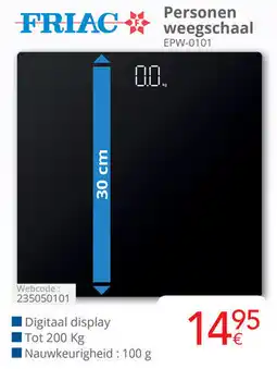 Eldi Friac Personen weegschaal aanbieding