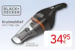Eldi Black+ Decker Kruimeldief NVC115BJL-QW aanbieding
