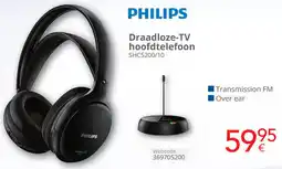 Eldi Philips Draadloze-TV hoofdtelefoon aanbieding