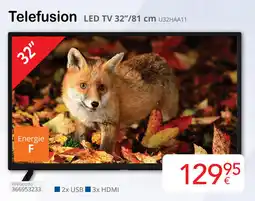Eldi Telefusion LED TV U32HAA11 aanbieding