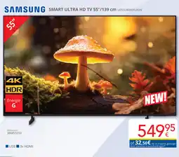 Eldi Samsung smart ultra HD TV UE55U8090FUXXN aanbieding