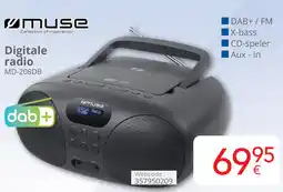 Eldi Muse Digitale radio MD-208DB aanbieding