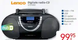 Eldi Lenco Digitale radio-CD SCD-6900 aanbieding
