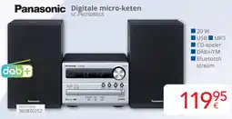Eldi Panasonic Digitale micro-keten SC-PM250BEGS aanbieding