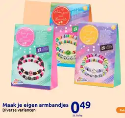 Action Maak je eigen armbandjes aanbieding
