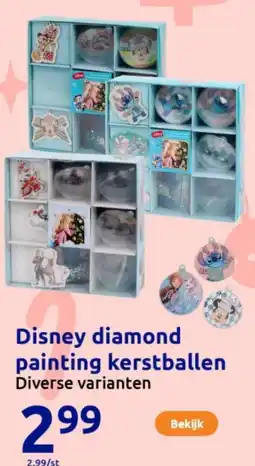 Action Disney diamond painting kerstballen aanbieding